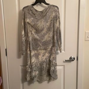 Vivienne Tam vintage black and white skirt and top